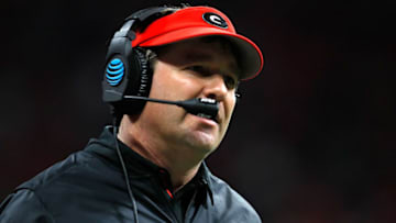SEC football Georgia head coach Kirby Smart