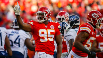 Raiders, Chris Jones (Photo by David Eulitt/Getty Images)