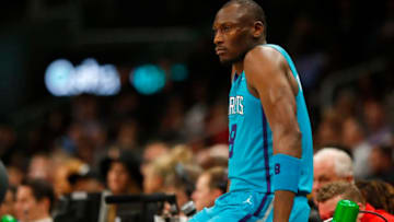 Charlotte Hornets Bismack Biyombo. (Photo by Todd Kirkland/Getty Images)