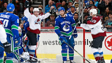 VANCOUVER, BC - JANUARY 30: Alexander Edler