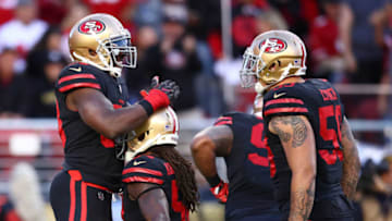 SANTA CLARA, CA - SEPTEMBER 21: Elvis Dumervil