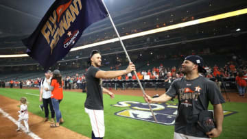 HOUSTON, TX - OCTOBER 21: George Springer