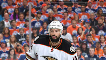 EDMONTON, AB - APRIL 30: Nate Thompson