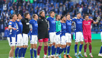 Schalke 04. (Photo by Dean Mouhtaropoulos/Getty Images)