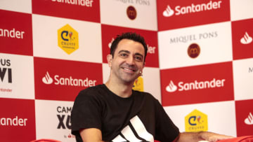 Coach Xavi Hernandez. (Photo by Miquel Benitez/Getty Images)