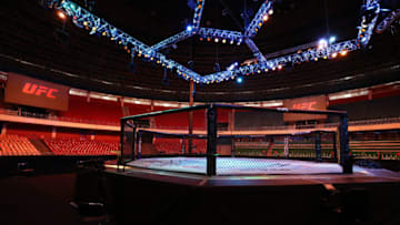 BRASILIA, BRAZIL - MARCH 14: A general view of the Octagon prior to the UFC Fight Night event on March 14, 2020 in Brasilia, Brazil. (Photo by Buda Mendes/Zuffa LLC)