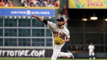 Roberto Osuna of the Houston Astros (Photo by Loren Elliott/MLB Photos via Getty Images)