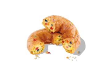 Dunkin 2021 new offerings include New Dunkin Dunkfetti Donut and other new Dunkin menu items for 2021 , photo provided by Dunkin