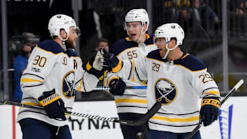 LAS VEGAS, NV - OCTOBER 17: (L-R) Ryan O'Reilly