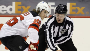 New Jersey Devils center Jack Hughes (86): (Charles LeClaire-USA TODAY Sports)