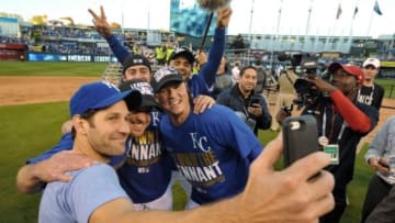 Kansas City Royals' Yordano Ventura In Bunny Suit (Photo)