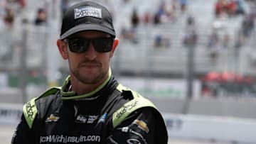 Charlie Kimball waits to qualify before the Honda Indy Toronto. Photo Credit: Chris Jones/Courtesy of IndyCar