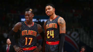 WASHINGTON, DC -  APRIL 19: Dennis Schroder