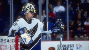 Olaf Kolzig, Washington Capitals Mandatory Credit: Doug Pensinger /Allsport