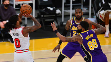 Coby White, Chicago Bulls Mandatory Credit: Gary A. Vasquez-USA TODAY Sports