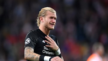 KIEV, UKRAINE - MAY 26: Loris Karius of Liverpool looks dejected following his sides defeat in the UEFA Champions League Final between Real Madrid and Liverpool at NSC Olimpiyskiy Stadium on May 26, 2018 in Kiev, Ukraine. (Photo by Laurence Griffiths/Getty Images)