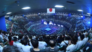 TOKYO, JAPAN - AUGUST 12: A general view during the New Japan Pro-Wrestling G1 Climax 28 at Nippon Budokan on August 12, 2018 in Tokyo, Japan. (Photo by New Japan Pro-Wrestling/Getty Images)