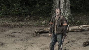 Andrew Lincoln as Rick Grimes - The Walking Dead _ Season 11, Episode 24 - Photo Credit: Curtis Bonds Baker/AMC