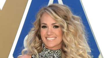 NASHVILLE, TENNESSEE - NOVEMBER 11: (FOR EDITORIAL USE ONLY) Country artist Carrie Underwood attends the 54th annual CMA Awards at the Music City Center on November 11, 2020 in Nashville, Tennessee. (Photo by Jason Kempin/Getty Images for CMA)
