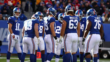 EAST RUTHERFORD, NJ - NOVEMBER 19: Eli Manning (Photo by Al Bello/Getty Images)
