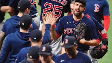 Matt Barnes #32 of the Boston Red Sox (Photo by Julio Aguilar/Getty Images)