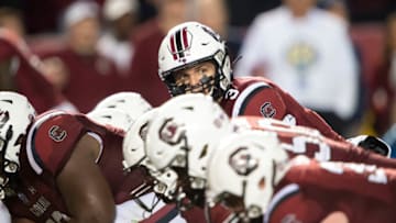 Quarterback Ryan Hilinski #3 of the South Carolina Gamecocks. (Photo by Michael Chang/Getty Images)