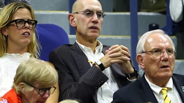 NBA Commissioner Adam Silver (Photo by Elsa/Getty Images)