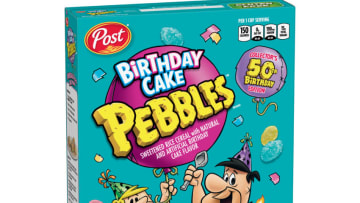 New Birthday Cake Pebbles, photo provided by Pebbles