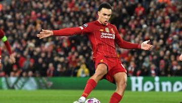Liverpool, Trent Alexander-Arnold. (Photo by PAUL ELLIS/AFP via Getty Images)