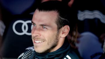 MADRID, SPAIN - MAY 19: Gareth Bale of Real Madrid during the La Liga Santander match between Real Madrid v Real Betis Sevilla at the Santiago Bernabeu on May 19, 2019 in Madrid Spain (Photo by David S. Bustamante/Soccrates/Getty Images)