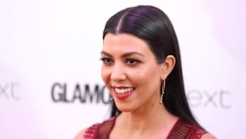 LONDON, ENGLAND - JUNE 07: Kourtney Kardashian arrives for the Glamour Women Of The Year Awards on June 7, 2016 in London, United Kingdom. (Photo by Mike Marsland/Mike Marsland/WireImage)