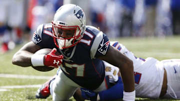 New England Patriots wide receiver Aaron Dobson is fighting for a roster spot again in 2016. Mandatory Credit: Kevin Hoffman-USA TODAY Sports