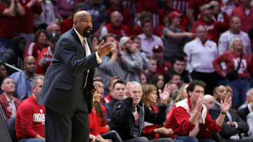 Head coach Mike Woodson of the Indiana Hoosiers. (Photo by Ethan Miller/Getty Images)