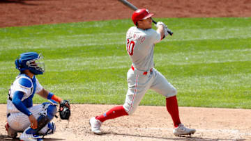 NEW YORK, NEW YORK - SEPTEMBER 07: J.T. Realmuto #10 of the Philadelphia Phillies (Photo by Jim McIsaac/Getty Images)