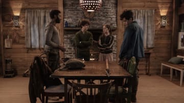 Jelani Alladin as Will, Nicolas Cantu as Elton, Madelyn Kientz as Asha, Abubakr Ali as Dev - The Walking Dead: World Beyond _ Season 2, Episode 6 - Photo Credit: Steve Swisher/AMC