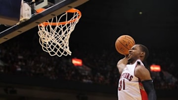 The Toronto Raptors may have to trade promising young swingman Terrence Ross if they plan on making a big move to upgrade their roster and truly contender in the NBA's Eastern Conference Mandatory Credit: Anne-Marie Sorvin-USA TODAY Sports