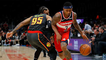 DeAndre' Bembry #95 of the Atlanta Hawks (Photo by Kevin C. Cox/Getty Images)