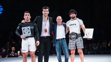 Middleweight Tournament FinalMatheus Diniz (Alliance Marcelo Garcia) def. Mike Perez (Atos Jiu Jitsu) via Points (2x0)