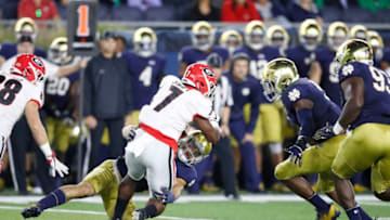 SOUTH BEND, IN - SEPTEMBER 09: Drue Tranquill