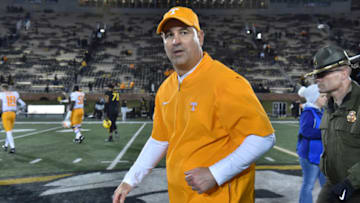 Jeremy Pruitt, Tennessee Volunteers. (Photo by Ed Zurga/Getty Images)