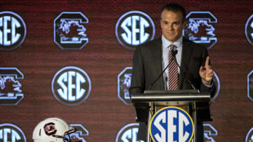 South Carolina Gamecocks head coach Shane Beamer. Mandatory Credit: Vasha Hunt-USA TODAY Sports