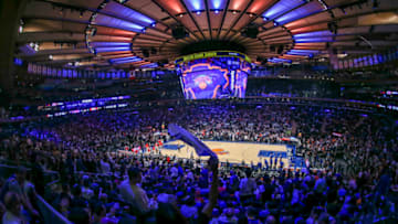 New York Knicks, Madison Square Garden. Mandatory Credit: Wendell Cruz-USA TODAY Sports