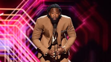 LOS ANGELES, CA - JULY 12: NBA player DeAndre Jordan speaks onstage at The 2017 ESPYS at Microsoft Theater on July 12, 2017 in Los Angeles, California. (Photo by Kevin Winter/Getty Images)