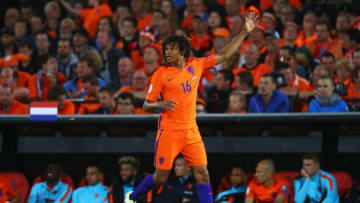 ROTTERDAM, NETHERLANDS - JUNE 09: Nathan Ake of the Netherlands in action during the FIFA 2018 World Cup Qualifier between the Netherlands and Luxembourg held at De Kuip or Stadion Feijenoord on June 9, 2017 in Rotterdam, Netherlands. (Photo by Dean Mouhtaropoulos/Getty Images)