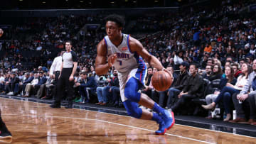 BROOKLYN, NY - JANUARY 10: Stanley Johnson