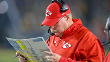 Kansas City Chiefs head coach Andy Reid (Photo by Jordon Kelly/Icon Sportswire via Getty Images)