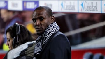 28th January 2018, Camp Nou, Barcelona, Spain; La Liga football, Barcelona versus Alaves; French ex FC Barcelona player Eric Abidal (Photo by Pedro Salado/Action Plus via Getty Images)