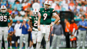 Oct 22, 2022; Miami Gardens, Florida, USA; Navarro-USA TODAY Sports