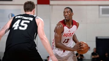 LAS VEGAS, NV - JULY 8: Bam Adebayo #13 of the Miami Heat. Copyright 2017 NBAE (Photo by David Dow/NBAE via Getty Images)