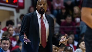 Indiana Hoosiers head coach Mike Woodson. Mandatory Credit: Trevor Ruszkowski-USA TODAY Sports
